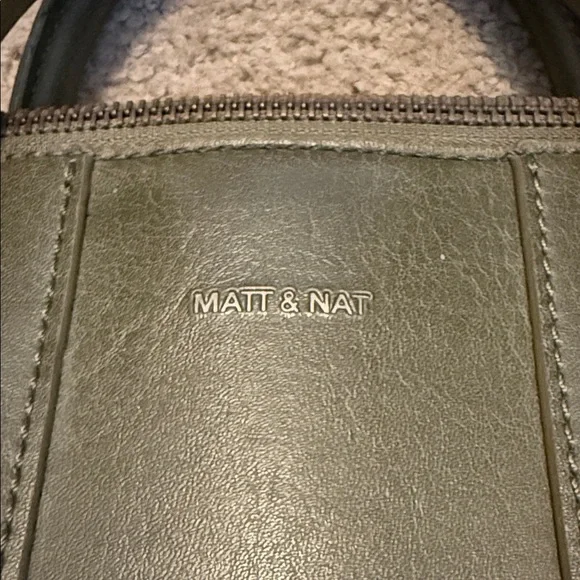 Matt & Nat Forest Green Briefcase - Picture 2 of 16